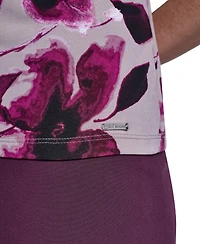 Calvin Klein Women's Floral-Print Sleeveless Blouse