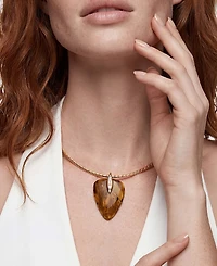 Ettika 18k Gold-Plated Solstice Pendant Choker Necklace