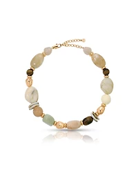 Ettika 18k Gold-Plated Serene Stone Necklace