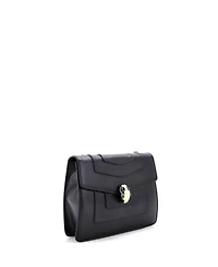 Pre-Owned Bvlgari Medium Serpenti Forever Square Shoulder Bag Leather