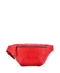 Pre-Owned Gucci Kids Embossed-Leather Belt Bag, 9" W x 5" H x 2" D