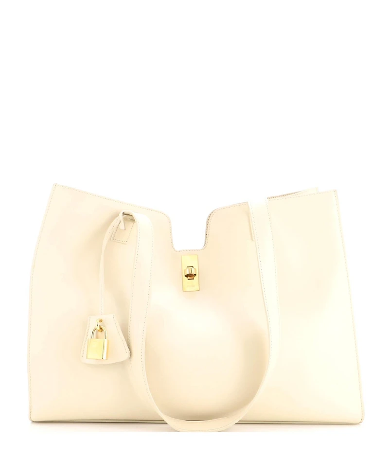 Pre-Owned Celine Cabas 16 Bag Smooth Calfskin