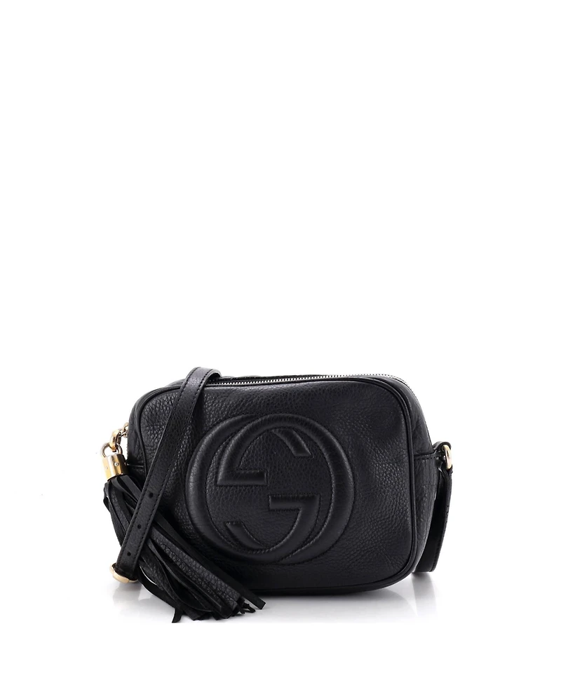Pre-Owned Gucci Small Soho Disco Crossbody Bag Leather
