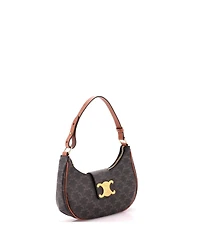 Pre-Owned Celine Ava Triomphe Bag Triomphe Coated Canvas