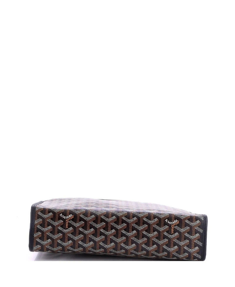 Pre-Owned Goyard Gm Jouvence Toiletry Pouch Coated Canvas