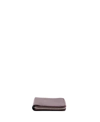 Pre-Owned Hermes Compact Zipengo H Verso Bifold Wallet Leather
