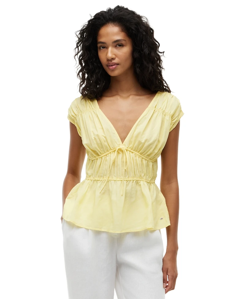 Tommy Hilfiger Women's Sleeveless V-Neck Top