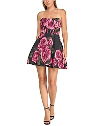 Seni & Cade Juniors' Strapless Mini Dress