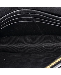 Pre-Owned Gucci Mini Petite Gg Marmont Chain Wallet Leather
