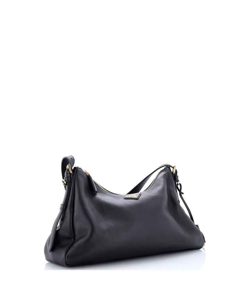 Pre-Owned Prada Medium Aimee Shoulder Bag Leather