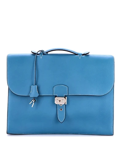Pre-Owned Hermes 38 Sac a Depeches Bag Togo