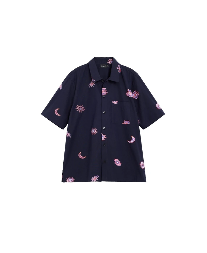 Desigual Men's Printed Jacquard Shirt
