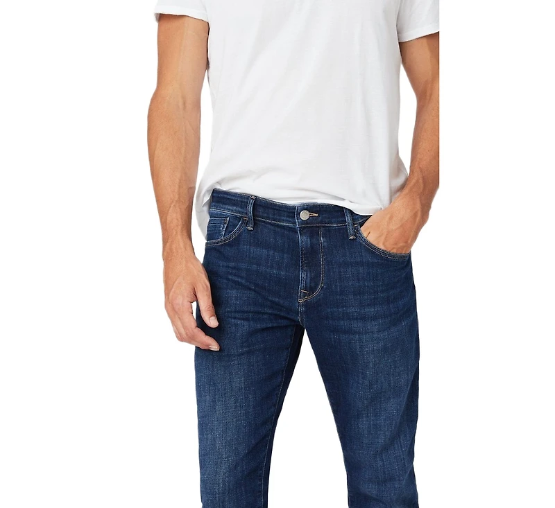 Mavi Jeans Men's Matt Straight-Leg Dark-Wash Relaxed-Fit Jeans