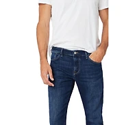 Mavi Jeans Men's Matt Straight-Leg Dark-Wash Relaxed-Fit Jeans