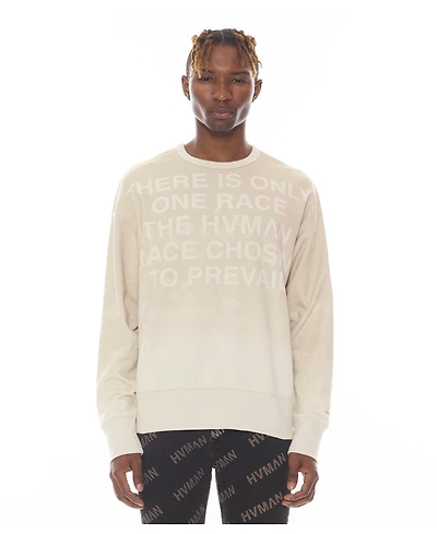 Hvman Chosen To Prevail x Cult Men's Graphic Oversized-Fit Sweatshirt