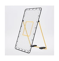 Zeny 7 feet by 4 volleyball backboard net - a multi-sport rebound training equipment with travel bag, featuring 5 adjustable angles