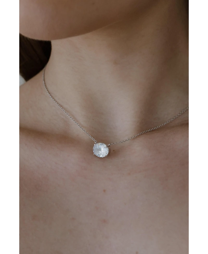 Untamed Petals Halo Crystal Pendant