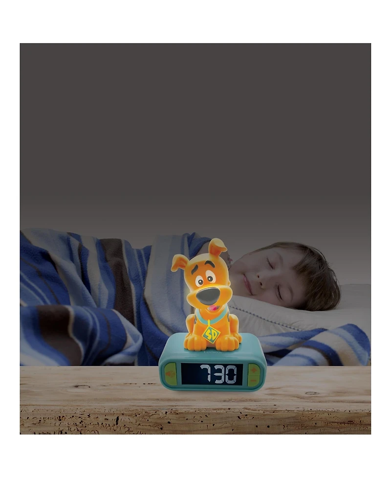 Warner Scooby Doo RL800SD 7.17" Digital Night-Light Sound-Effects Alarm Clock