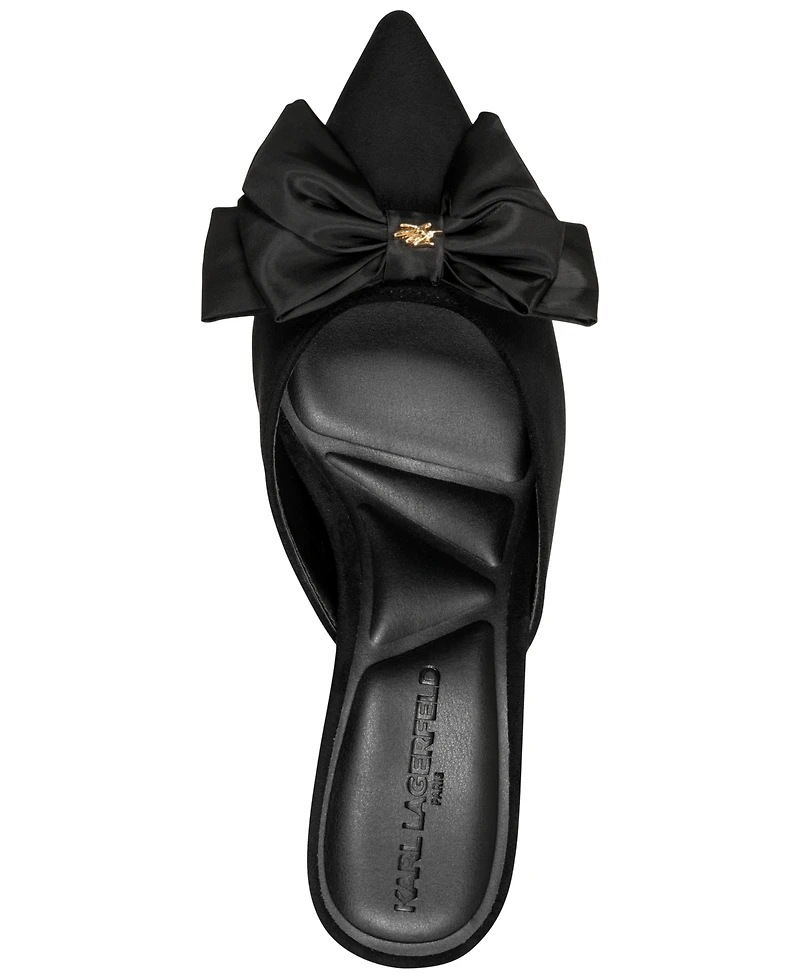 Karl Lagerfeld Paris Women's Larina Slip-On Mule Pumps