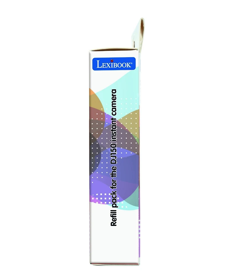 Lexibook StarCAM Print, Refill pack for DJ150 instant camera, Includes 10 sticker rolls, DJ150A