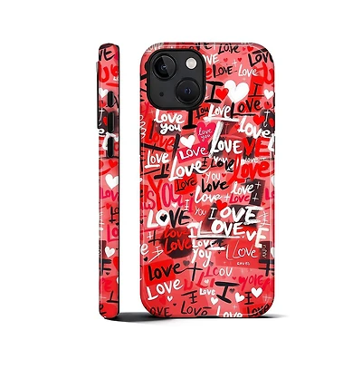 Lisen Phone Case Compatible with Apple iPhone Air, 2-Layer Durable, Love Overload
