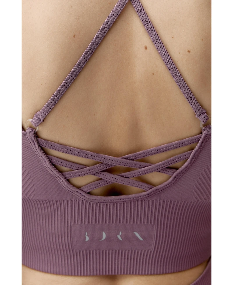 Born Living Yoga Women's Medium-Support Sports Top