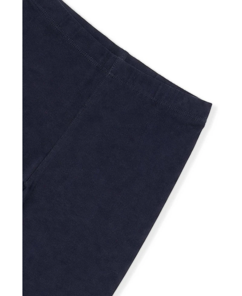 Deux par Deux Little and Big Girl (6-14) Rib Leggings