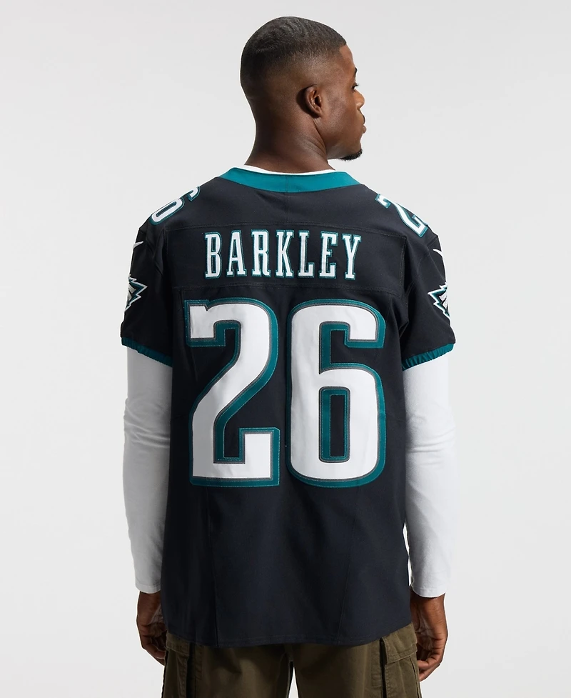 Nike Men's Saquon Barkley Black Philadelphia Eagles Alternate Vapor F.u.s.e. Elite Jersey