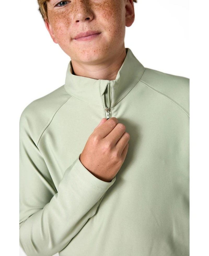 Courtside Kids Toddler Girls 2-16 Retro Half Zip
