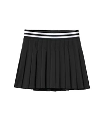 Torrid Plus Tru Stretch Woven Pleated Active Skirt With Bike Short