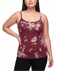 Torrid Plus Foxy Floral-Print Scoop Neck Camisole