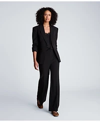 Kenneth Cole Women's Luxe Stretch Twill One-Button Blazer