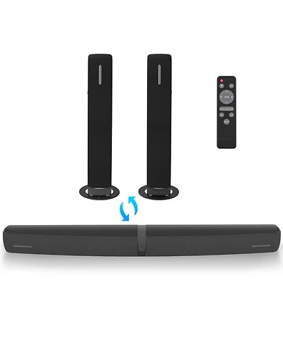 Cowin Bluetooth Sound Bar for Smart Tv 90W 2 in 1