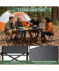 Piscifun Igt Modular Camping Table Adjustable Height Aluminum Portable Outdoor Cooking Bbq