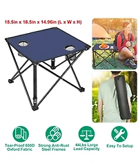 Mountaintop 1Piece Foldable Camping Table