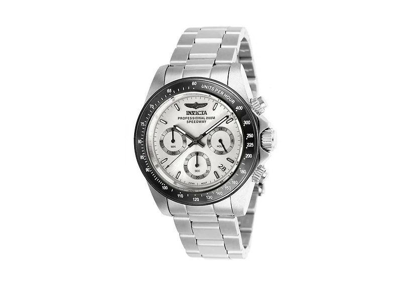 Invicta Speedway 26111 Men's 39.5mm Quartz Chronograph Watch - Stainless Steel Bracelet