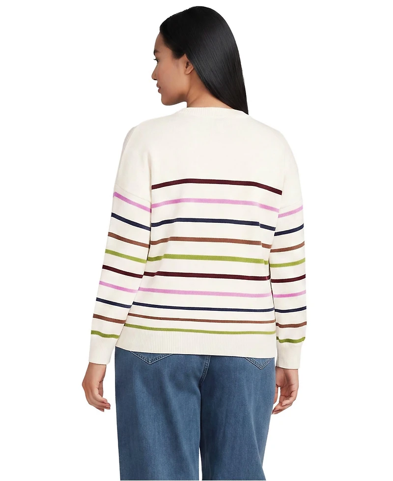 Lands' End Plus Drifter Crew Neck Sweater