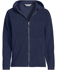 Lands' End Men's Anyweather RainDefense Full Zip Fleece Hoodie