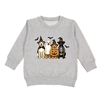 Sweet Wink Little Boys 5-8 Halloween Puppies Sweatshirt