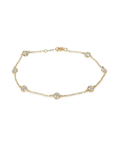 Pre-Owned Tiffany & Co Yellow Gold Diamond Elsa Peretti Diamond By The Yard Bracelet