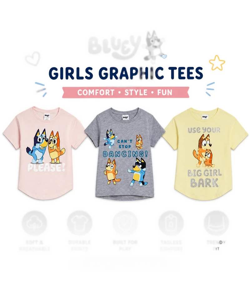 Bluey Girls T-Shirt