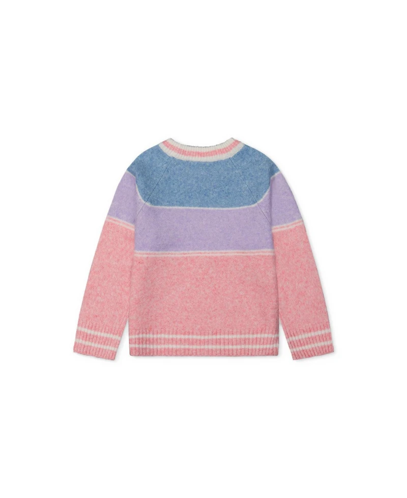 Deux par Little and Big Girl ( 6 to 12 ) Sweater with Ski Jacquard