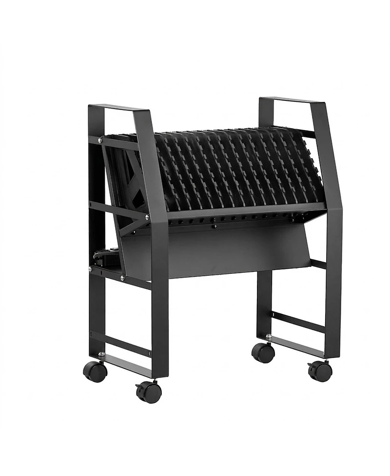 Bestcore 16 Surge-Protected 16-Device Mobile Charging Cart for Laptops, Tablets & Notebooks up to 15.6"
