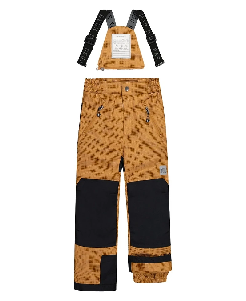 Deux par Deux Toddler Boys' 2T-5T Play Hooded Long-Sleeve Jacket and Snow Pants, 2-Piece Set