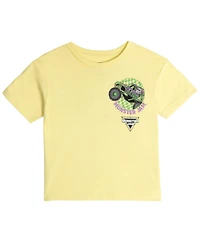 Monster Jam Grave Digger Boys' T-Shirt and French Terry Shorts Set