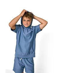 Courtside Kids Boys' 2-16 Short Sleeve Hoodie