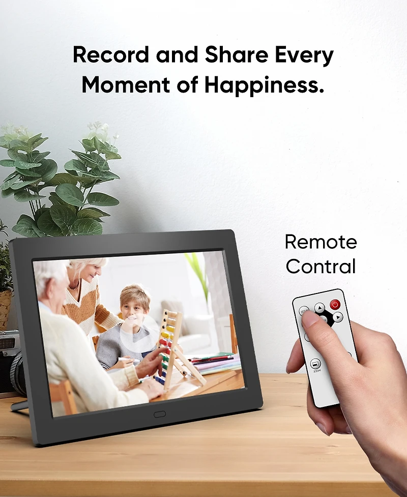 Eco4Life 7" Digital Photo Frame with Remote Control