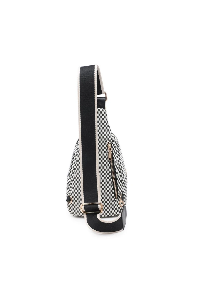 Moda Luxe Regina - Checkered Sling Backpack