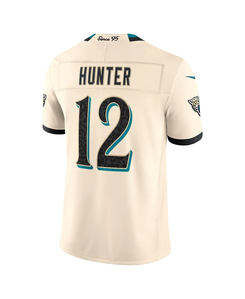 Nike Men's Travis Hunter Natural Jacksonville Jaguars 2026 Rivalries Collection Vapor F.u.s.e Stitched Limited Jersey
