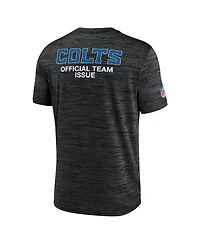Nike Men's Black Indianapolis Colts 2026 Rivalries Collection Sideline Velosity T-Shirt